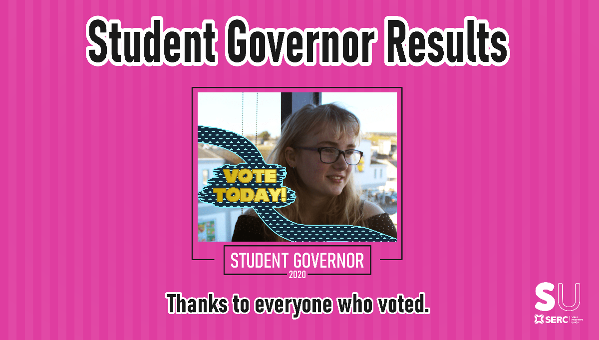Student Governor Results: Winner Mollie Richardson
